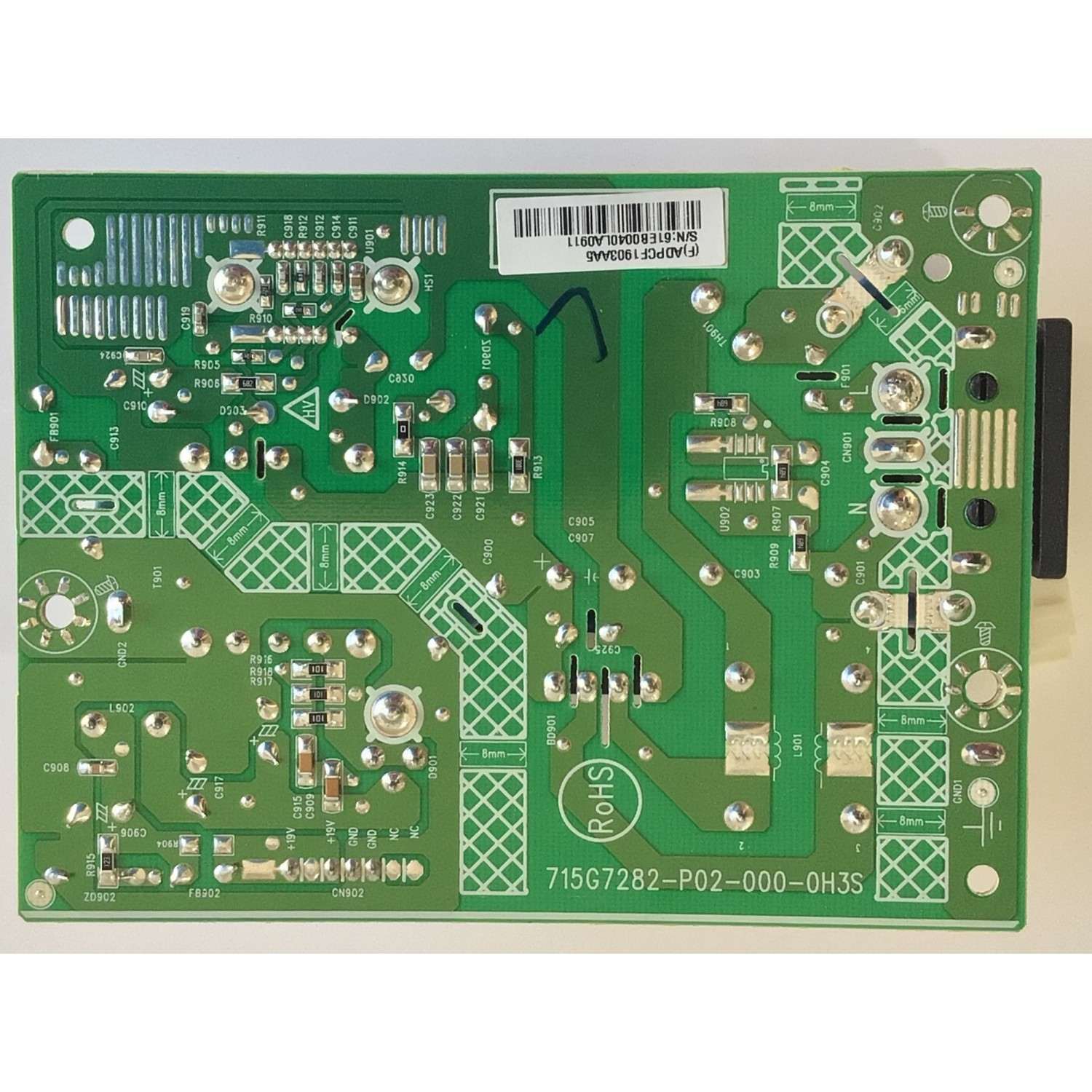 FUENTE PARA HP / NUMERO DE PARTE ADPCF1903AA5 / 715G7282-P01-000-0H3S / 61EB0040LA0911 / PANEL LTM215HL01 / MODELO E222 - Imagen 3